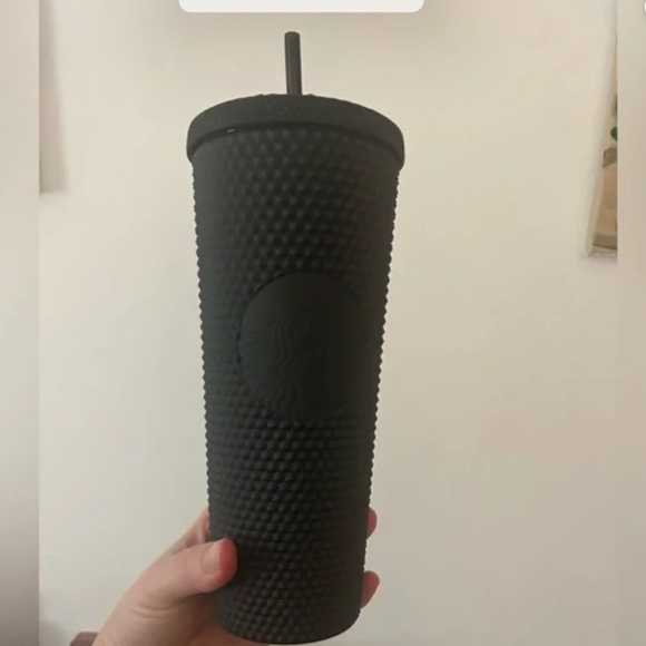 Starbucks Disneyland 50th Anniversary Geometric Studded 24 oz Tumbler in Black - Picture 5 of 9